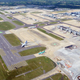 Imagen: panorámica de la pista de Gatwick. CC// Wikiwand.